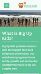 Mobile Screenshot of bigupkidz.org